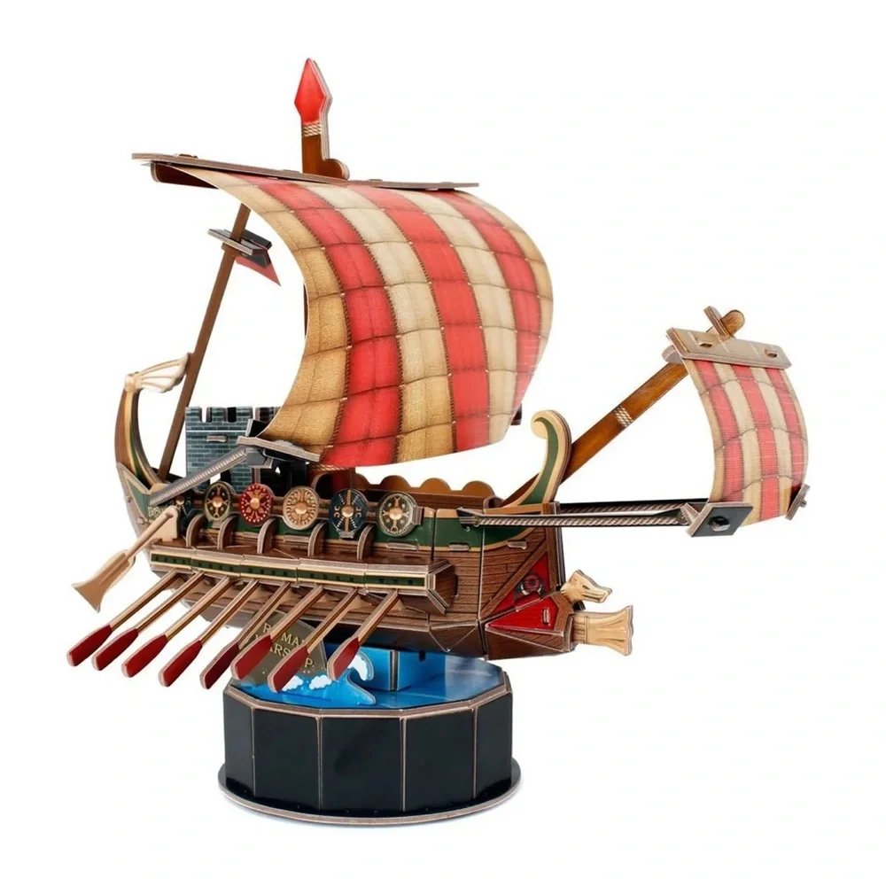 CubicFun Roman Warship Building Set